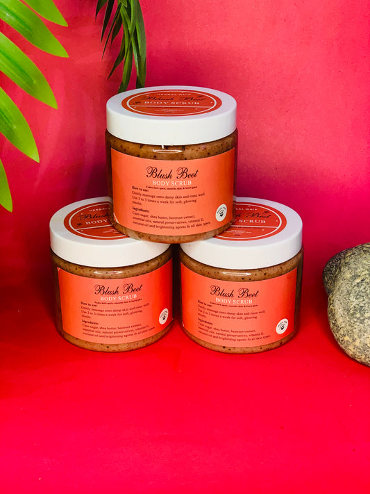 Blush Beet Body Scrub 300 Gram