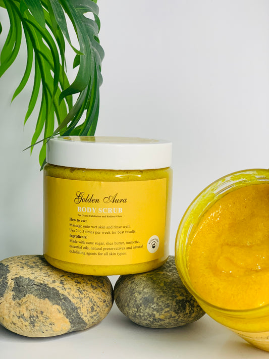 Gloden Aura Body Scrub 300 Gram